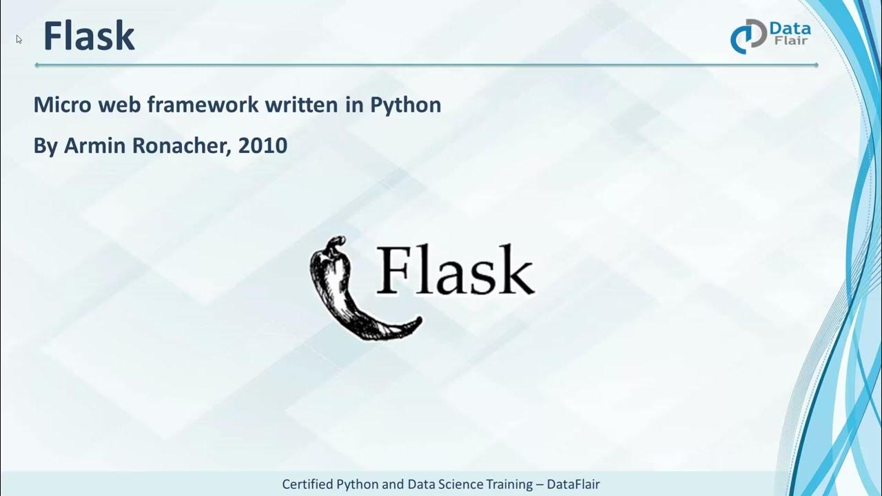 Python Flask Microframework Introduction - YouTube