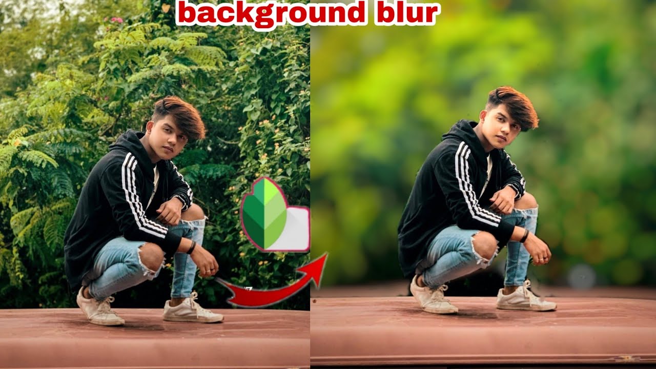 snapseed background blur editing|photo background blur kaise kare|snapseed  photo editing - YouTube