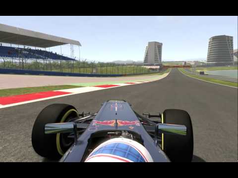 F1 2011 (PC) - First Lap Around The Indian Track