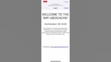 WiFi Gadget Geocache