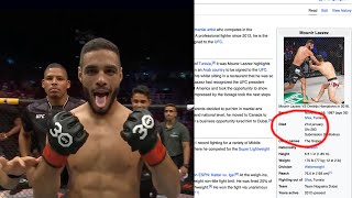 UFC 283 - Gabriel Bonfim KILLS Mounir Lazzez According to Wikipedia
