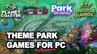 Planet Coaster vs Parkitect vs Indoorlands | Theme park tycoon games brief history & modern options screenshot 3