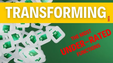 7 Excel Functions: The Secret Weapon for Quick Data Transformation !! 🚀✨