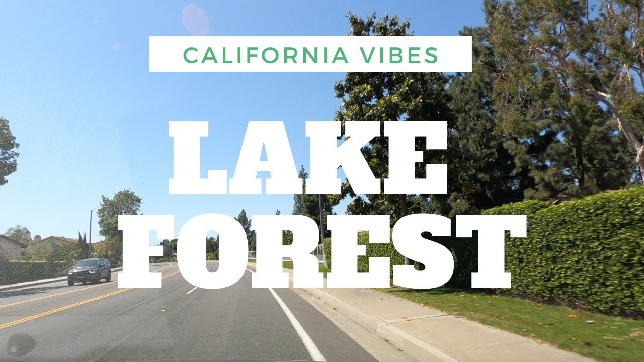 4k Scenic Views Of Lake Forest | Exploring Orange County, California | California Vibes