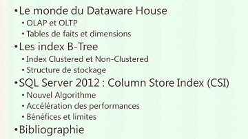 ColumnStore Index : une nouvelle façon d