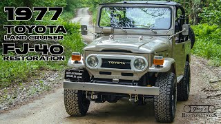 1977 Toyota Landcruiser FJ40 Restoration 'Beach Cruiser'