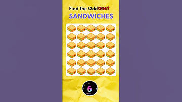 🧐 Only 1% Can Spot the Odd One in 10 Seconds! Are You One of Them? #findtheoddone #oddoneout