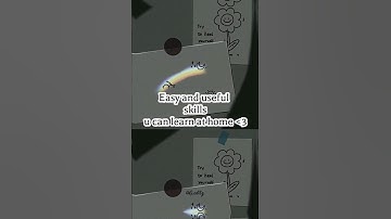 Easy and useful skills u can learn at home....💗🎀✨🦋☃️ #asthetic #bts #blackpink #fyp