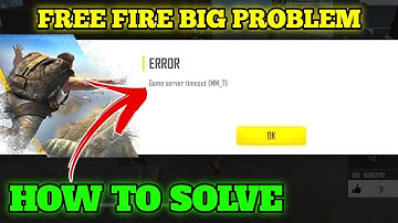 Free fire Game Server Timeout MM7 Problem Solution || Free fire Auto back Problem | how to solve