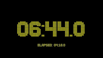 11 minutes and 0 seconds countdown timer with 1 fractional digits accuracy