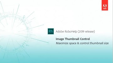 Ability to add thumbnails - Adobe RoboHelp (2019 release)