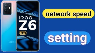 iqoo z6 me net speed Kaise show Kare | how to show network speed in iqoo z6
