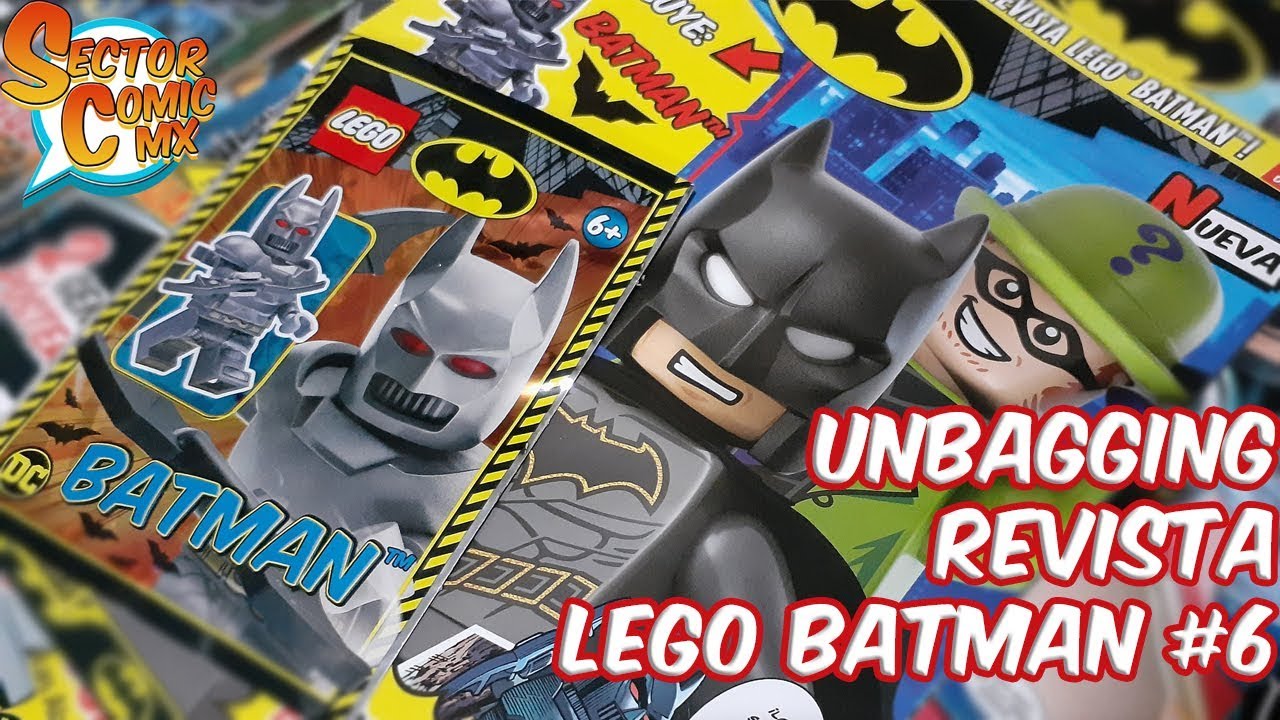 Unbagging a #BatmanArmor en la Revista Lego Batman #6 de Panini Revistas -  YouTube