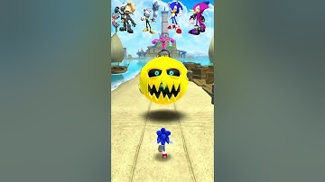 Whisper Dash  🆚 Tangle Sonic🆚 Sonic Dash 🆚 Espio Dash   MASH 3D FUN | Gaming | game | game #anime