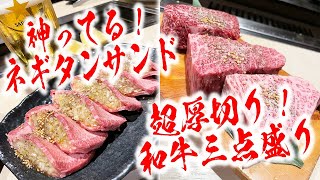 【連日満席】ここのネギタンサンドと厚切り和牛は絶対に食べるべき！【焼肉ソウル苑/東京・明大前】