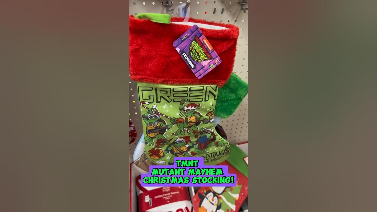 Teenage Mutant Ninja Turtles Christmas Stocking TMNT