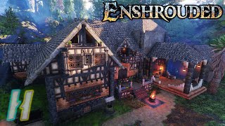 Build montage, Hillside Cottage in Enshrouded