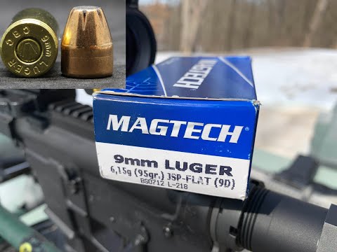 9x19mm, 95gr JSP, Magtech (9D) Review