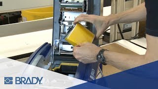 How to Change a Label Roll on your Brady BBP35 / BBP37 Printer