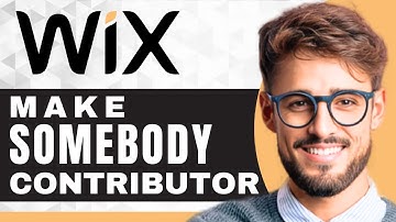 How to Add Someone as a Contributor to Wix | Wix Tutorial (2025)
