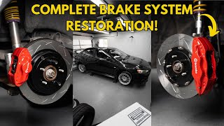 Mitsubishi Lancer Evolution X Brake System Restoration!