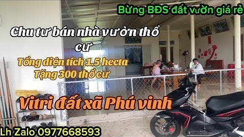 Chú 3 lớn tuổi đi lại khó khăn cần bán gấp lô đất nhà vườn trái cây sầu riêng thái có thổ cư bán rẻ 