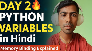 🚀 Python Full Course Day 2 | Variables, Data Types & AI Future Foundation