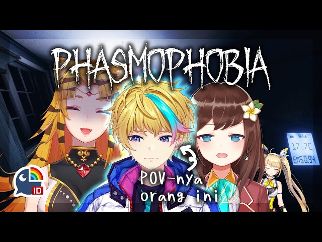 【 Phasmophobia 】Collaboration Stream: Who ya gonna call?!【 NIJISANJI ID】のサムネイル