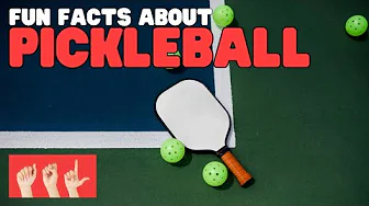 ASL Fun Facts about Pickleball