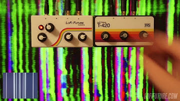 LoFi Future T-420 & AudioViz Analogue Video Glitch Processors