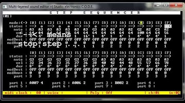 Studio electronics CODE / how to configure a multi with "editor"