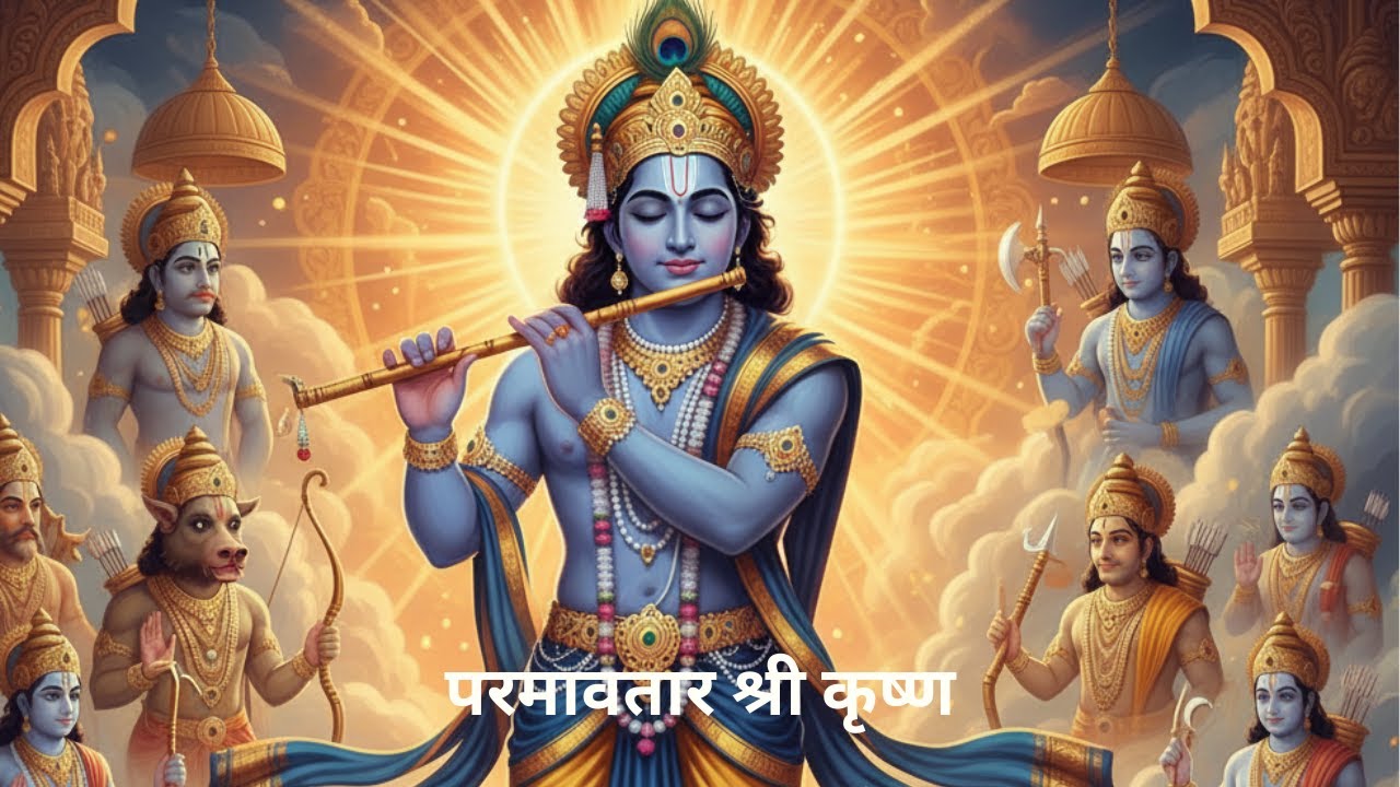 श्री परमावतार श्री कृष्ण | दसों अवतार, गीता ज्ञान और लीला | Epic Devotional AI Song 