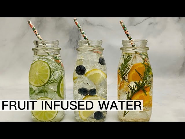 7 Fruit Infused Water Recipes (Detox Drinks) - Elavegan