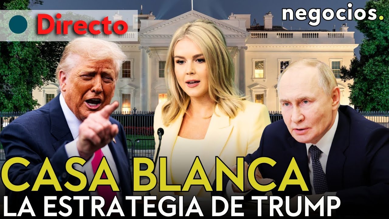 DIRECTO | LA CASA BLANCA HABLA: LA NUEVA ESTRATEGIA DE TRUMP FRENTE A ...