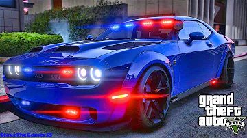 Playing GTA 5 As A POLICE OFFICER Gang Unit Patrol🔥🔥||  GTA 5 Lspdfr Mod|  4K