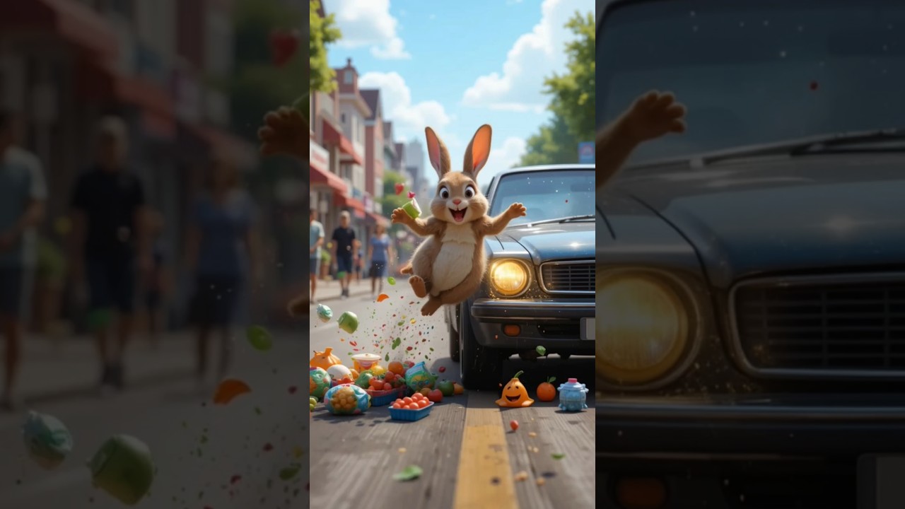 The Rabbit and the Cat | A Tale of Friendship 🐰🐱| 