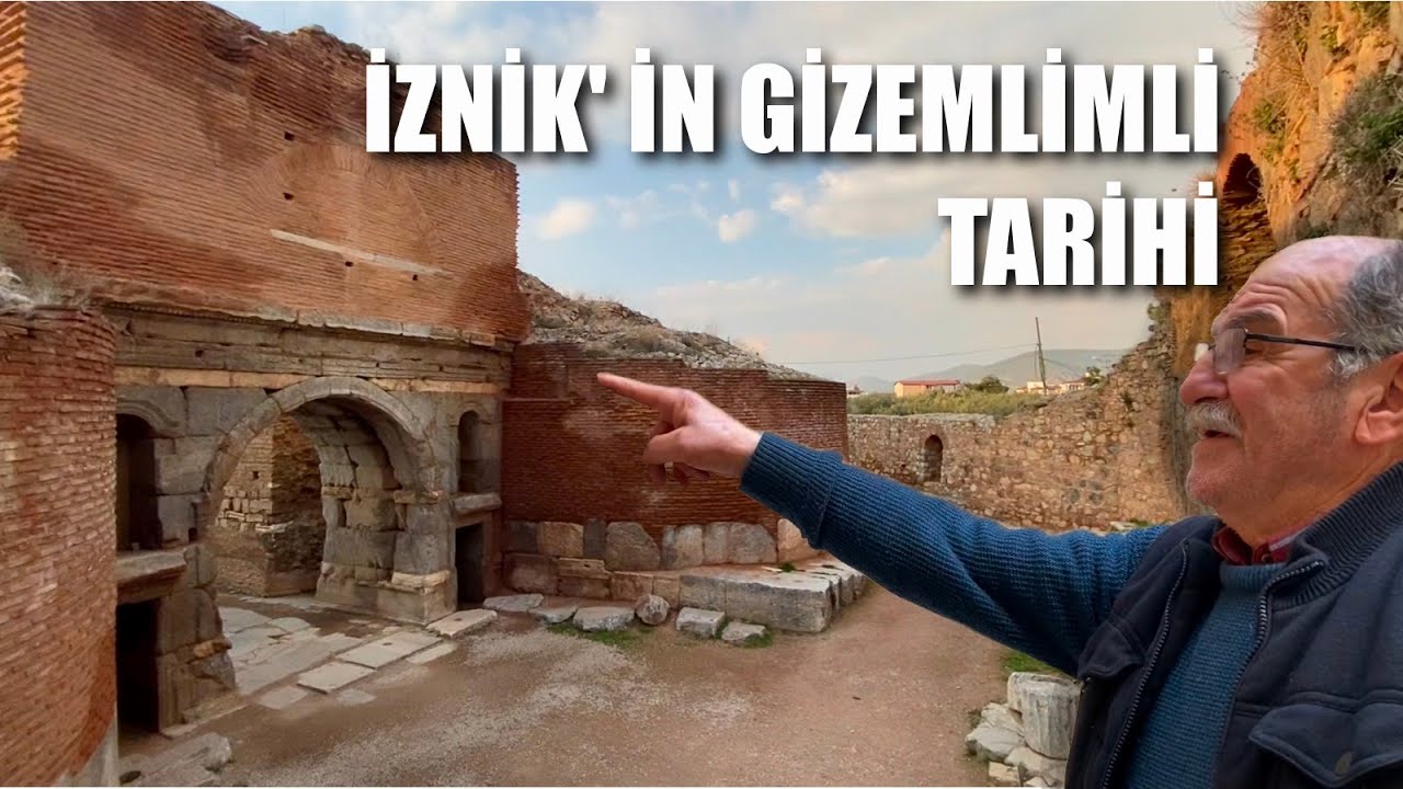 Tarihi İznik Lefke kapısı /İznik Ayasofya cami /su altı bazilikal kilisesi