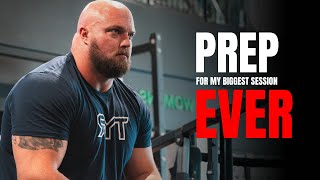 Preparing for my biggest training session EVER