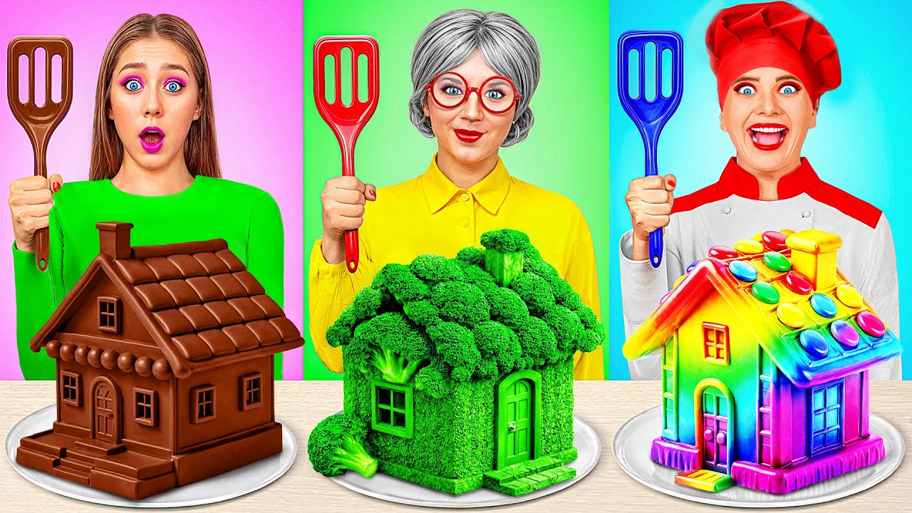 Кулинарный Челлендж: Я против Бабушки | Простые Кулинарные Рецепты от Crazy DO