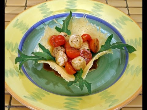 Mediteranske košarice od parmezana - Fini Recepti