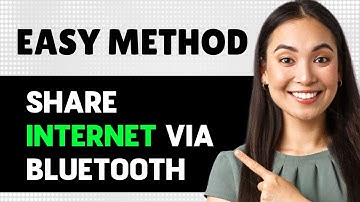 Share Internet Via Bluetooth - Android Bluetooth Tethering Phone to Phone 2024 (Step By Step Guide)