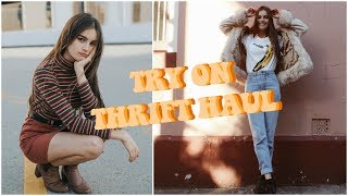 TRY ON THRIFT HAUL|| 70's, vintage!