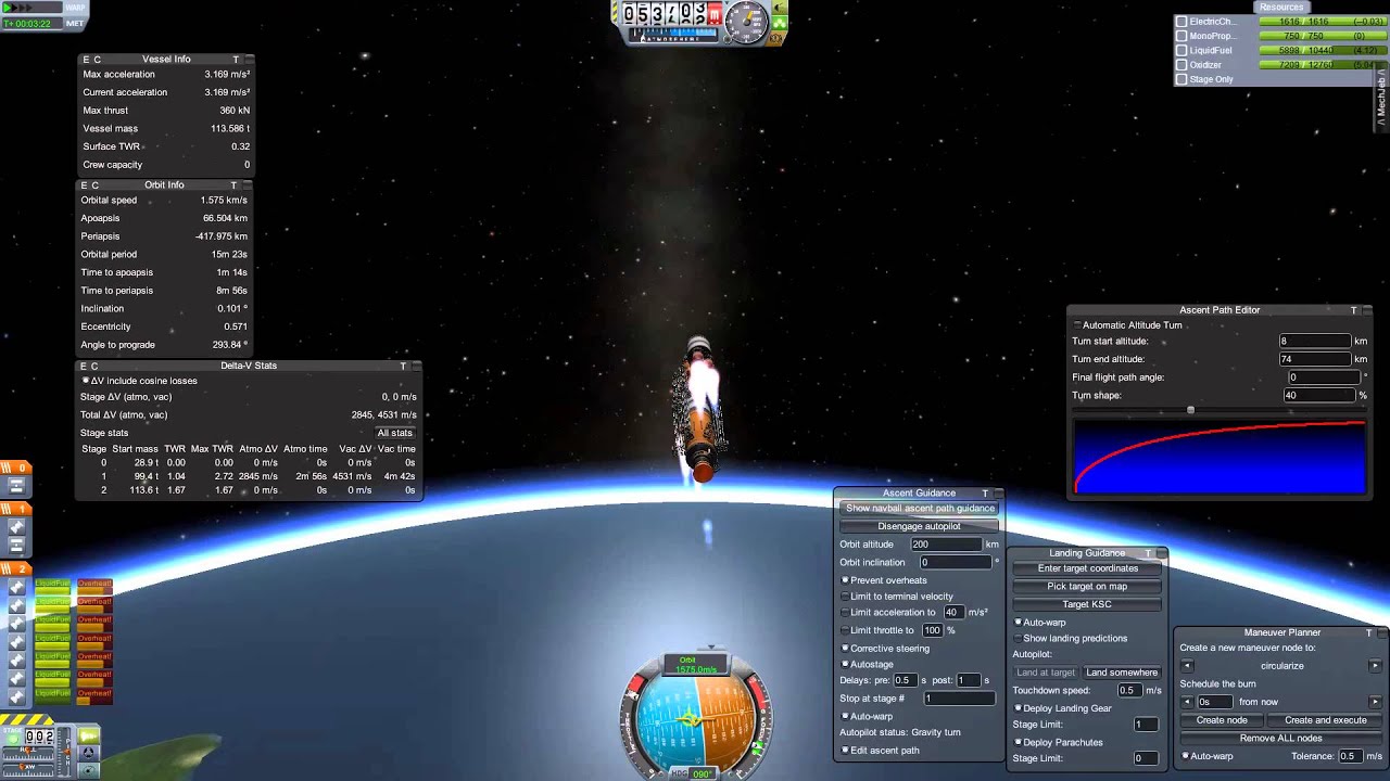 KSP Heavy Lift Vehicle YouTube