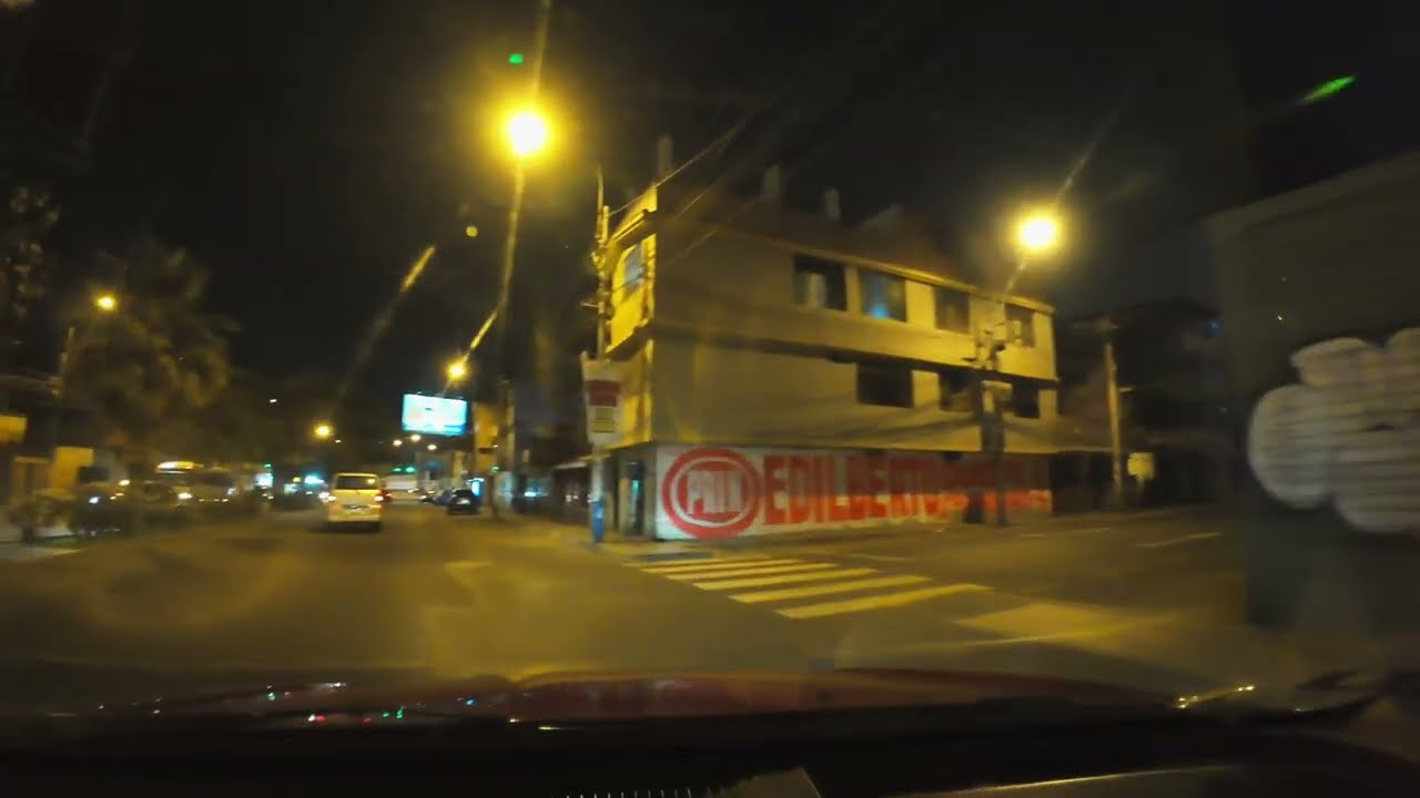 Ruta nocturna desde Puente Alipio (SJM) hasta La Molina | Manejo real en Lima