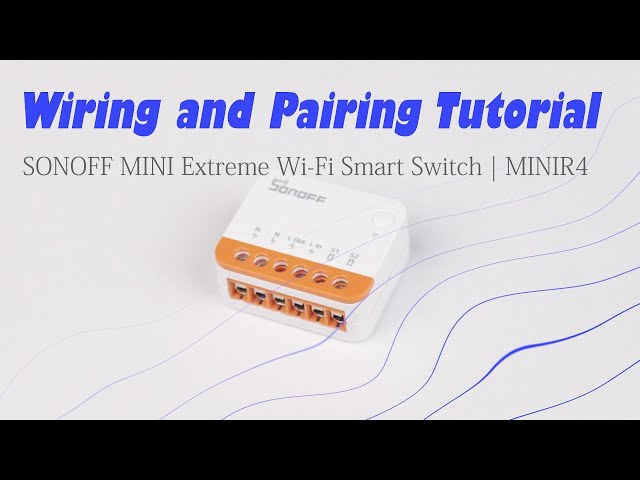 Sonoff WiFi Smart Switch MINI R4, Relay Switches