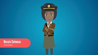 Bessie Coleman - The First African American and the First Native American Woman Civil Aviator