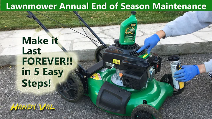 How To Make a Lawnmower Last Forever! Never Buy One Again! Best Tips for Regular Annual Maintenance