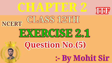 Class 12 Ex 2.1 Q5 maths || Inverse Trigonometry Functions|| Q5 Ex 2.1 class 12th maths || Ex 2.1 Q5