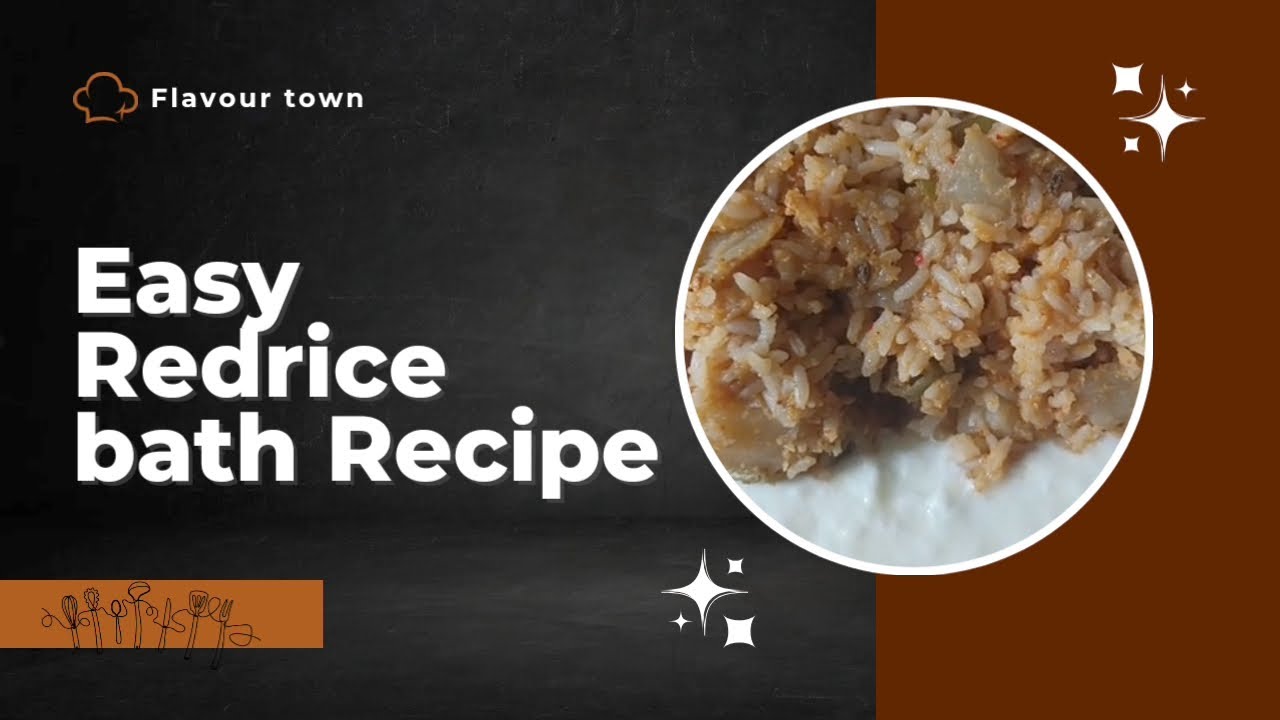 Red Rice Rath Bath easy & quick red rice bath Recipe.(@Flavourtown-s ) #cookingchannel # ...