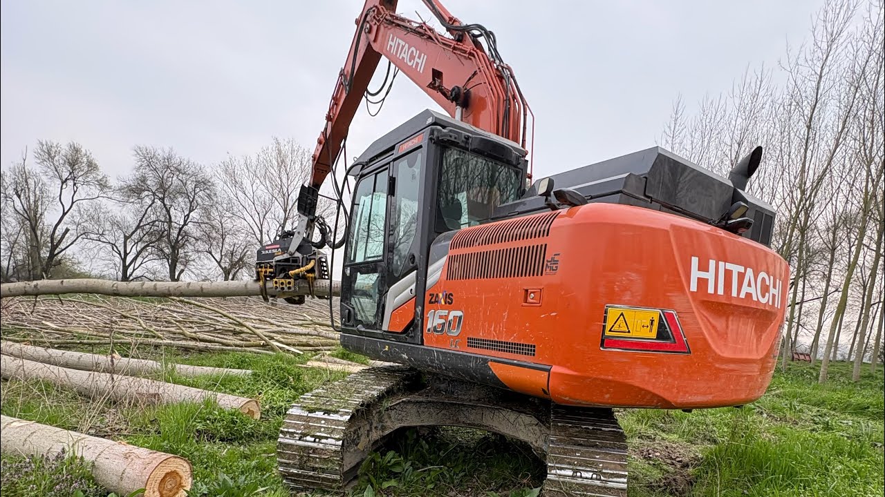 KESLA 26R3 cutting trees